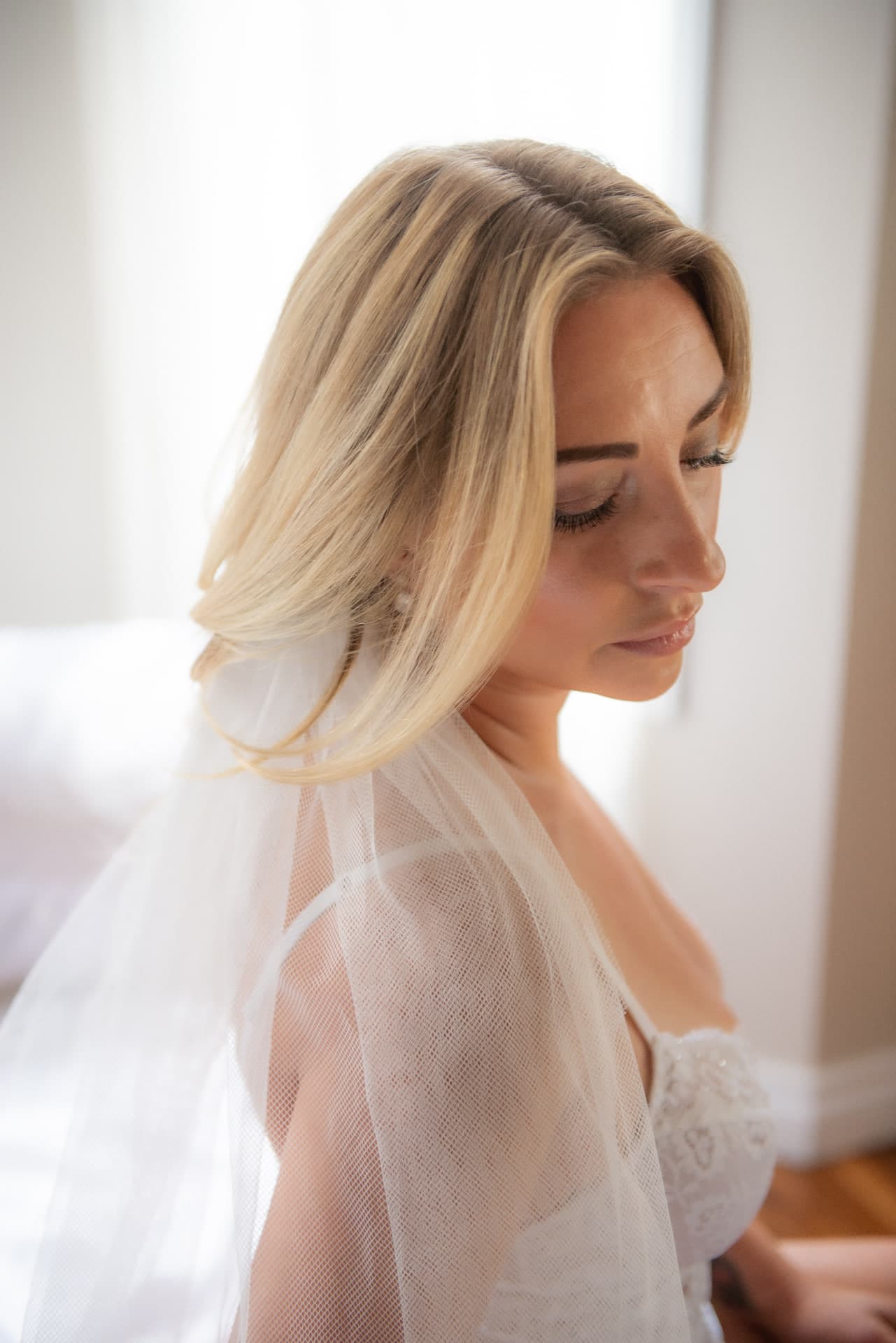 Elegant bridal session, boudoir photography Edmonton